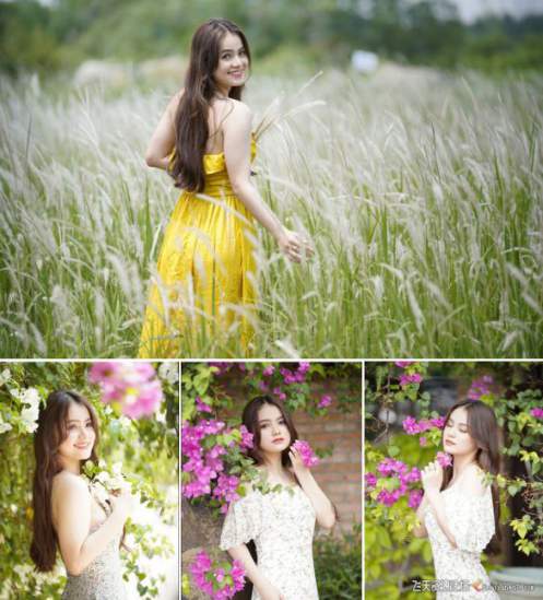 摄影RAW原图下载-28张清新花园田园美女摄影索尼RAW原片下载-ARW格式