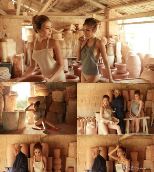 摄影RAW原图下载-陶艺美女摄影未修RAW原片21P