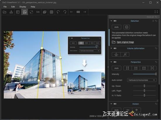 ps插件畸变变形纠正滤镜插件DxO ViewPointv3.1.4 WinX64-ps滤镜插件