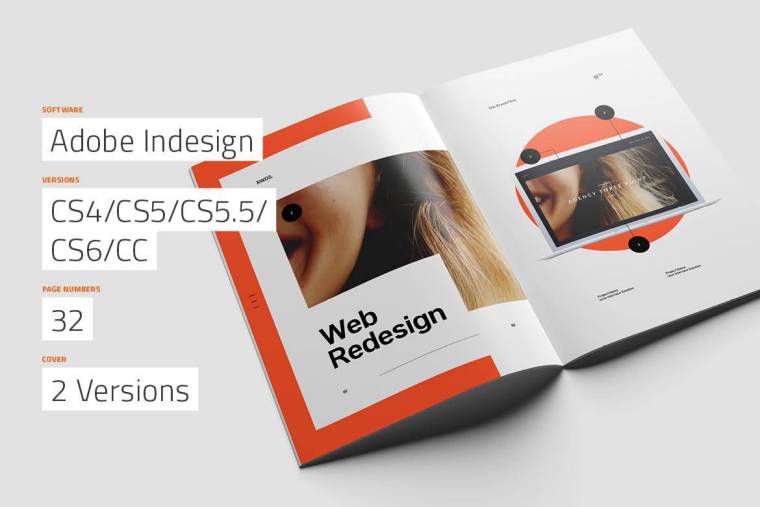 indesign简称-indesign排版模板高端时尚的高品质的时尚杂志品牌房