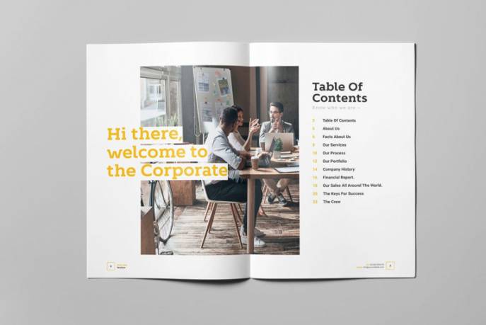 indesign选择文字-indesign排版模板时尚清新专业高端简约商业册杂