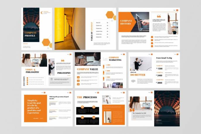 indesign ppt-indesign排版模板公司项目建议商业杂志设计