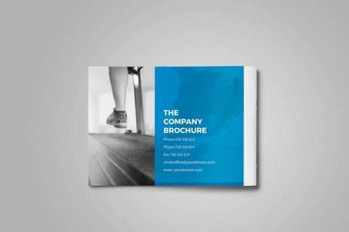 indesign微信-indesign排版模板轻便小巧的业务手册设计板