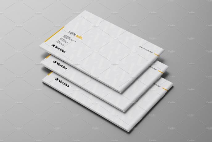 adobe indesign下载-indesign排版模板极简主义的企业品牌手册设计