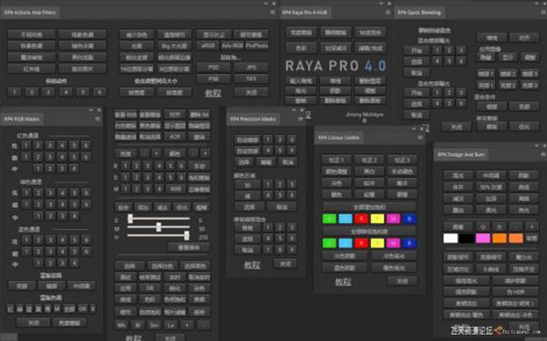ps插件Raya Pro4.0汉化版|PS终极数字混合扩展Raya Pro4.0中文版(支持PS2022)-ps滤镜插件