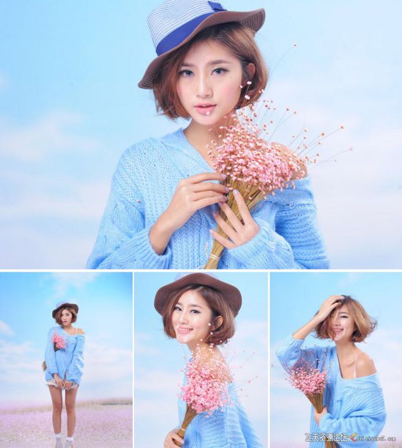 摄影RAW原图下载-商业棚拍美女RAW原片16P