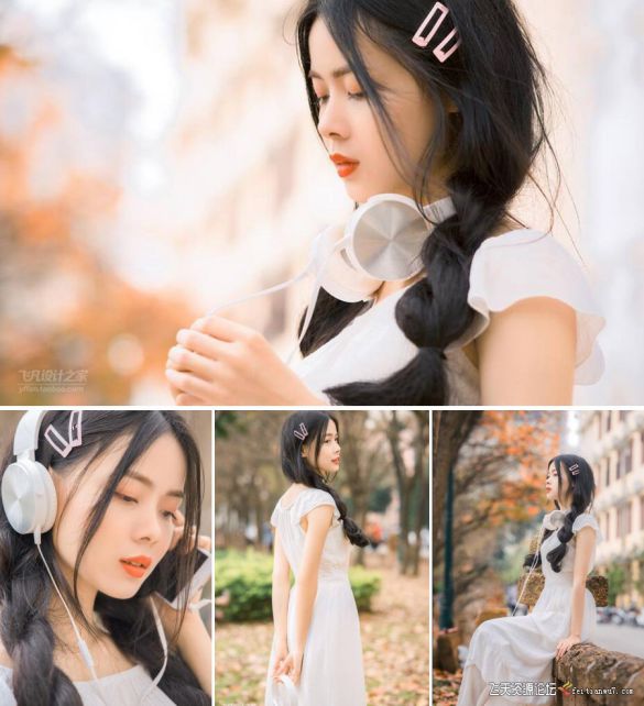 摄影RAW原图下载-户外少女清新人像RAW原片18P