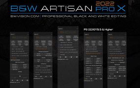 BW Artisan Pro X 2022 V2.1汉化版风光黑白明度蒙版扩展PS2022