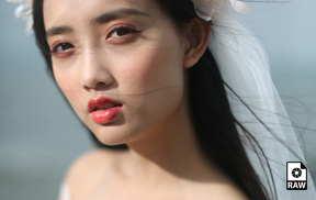 摄影RAW原图下载-非常漂亮的海边美女旅拍RAW原档10P-RAW原片