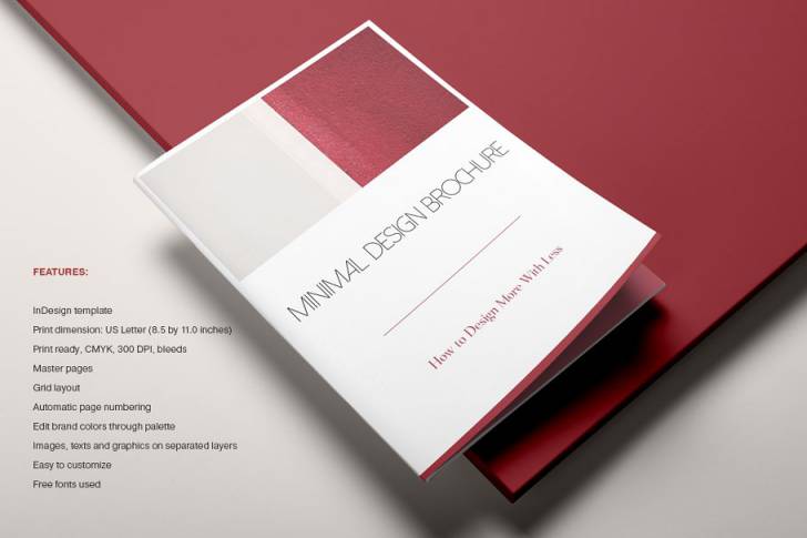 indesign 顺序-indesign排版模板专业品质，易于使用的极简主义的多用途精美