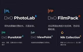 DxO全家桶五件套中文版+光线模块