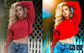 lr预设马克·辛格曼人像摄影通透缤纷色系LR预设