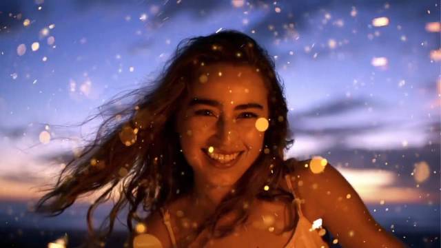 50组大气华丽闪耀金色粒子飞舞4K特效素材