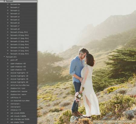 lr预设The Fernweh婚礼跟拍复古顶级专业胶片LR预设 各富感情色彩[价值120美金]
