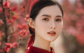 摄影RAW原图下载-梅花美女人像RAW原片24P，调色修图练习素材