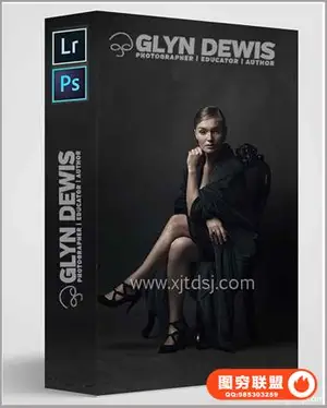 Glyn Dewis – 封面人像摄影和修饰完整流程附带素材视频
