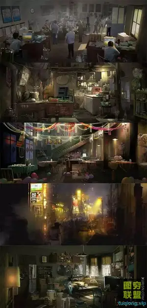 郑彧影视场景班 电影原画 场景原画 概念设计网络班