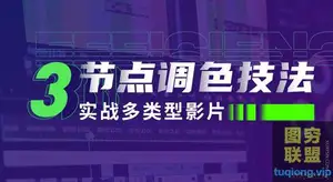 新片场学院 罗梦舟 DaVinci 三节点调色技法:实战多类型影片