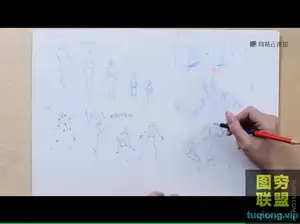 画画的春哥-动漫人体CG入门手绘素描技巧教程86课12.85G