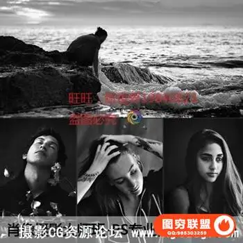 肖像摄影大师班-PS黑白修饰技术调色(教程二)附带RAW素材