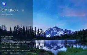 图片特效调色软件/PS滤镜 On1 Effects 2022 win/mac