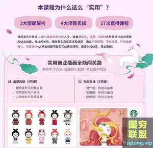 罗雨舒(可乐-嘎罗)实用商业插画全能班第3期 视频+素材