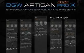 BW Artisan Pro X 2022 V2.1汉化版风光黑白明度蒙版扩展PS2022