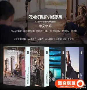 SLR Lounge-LIGHTING MASTERY闪光灯摄影训练系统四套合集-中文字幕