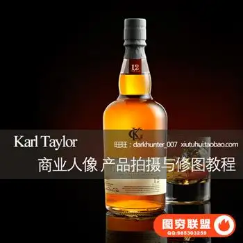 E282–Karl Taylor商业人像摄影 产品拍摄与修图高清实战视频教程