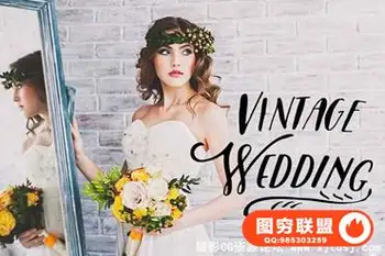 40复古婚礼婚纱后期Lightroom预设/ACR预设