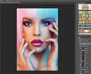 ps磨皮插件-Beauty Retouching Kit