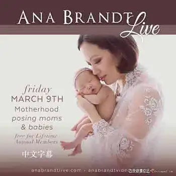 [新生儿童]摄影师Ana Brandt孕产妈妈及新生儿摄影摆姿布光教程-中文字幕