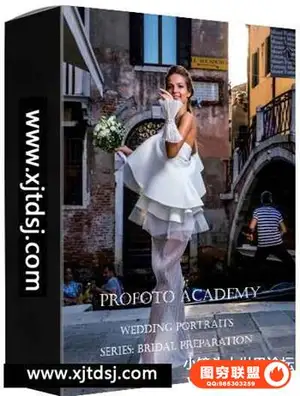 Profoto Academy-婚礼肖像系列:新娘准备美容街头摄影和后期