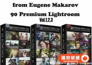 尤金·马卡罗夫-90Lightroom预设 90 Premium Lightroom Presets