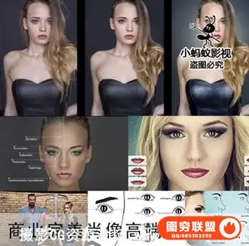 CS281_最全面的高端商业人像摄影后期高端专业精修功底指导 俄语