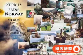 摄影大师挪威故事性旅行摄影后期Lightroom预设合集