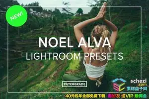 [通用预设-lr预设][旅拍] 冒险旅行摄影师 Noel Alva旅拍Lightroom预设