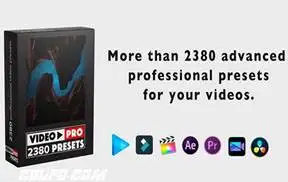 [LUTs预设]2380个多类型多风格电影视频调色LUTs预设(AE/PR/FCPX/PS/达芬奇/OFX)
