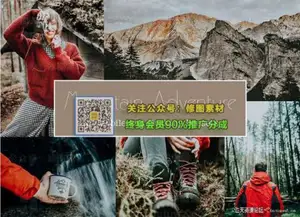 [胶片预设-lr预设]背包客登山旅拍胶片映像Lightroom预设+手机版APP预设