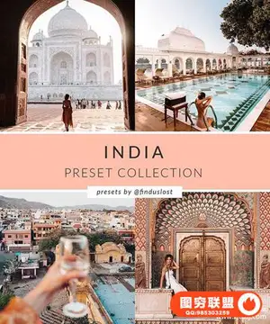 Finduslost-印度旅拍人文风光Lightroom预设 INDIA COLLECTION