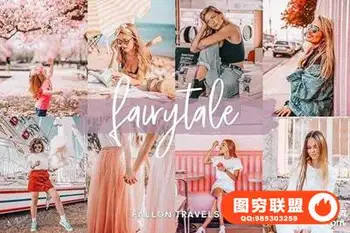 instagram风格梦幻写真人像LR预设|手机调色滤镜 Dreamy lightroom Presets