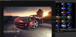镜头光斑光学软件 LensFlares for Mac OS V1.1中文版