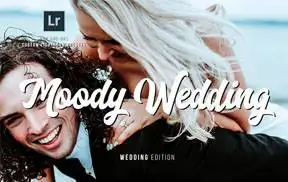[婚礼预设-lr预设]110款穆迪电影婚礼人像Lightroom预设 Moody Wedding Lightroom Presets