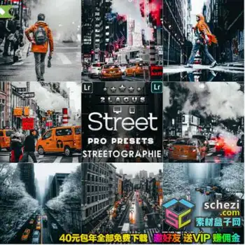 [人文旅行]街头摄影-城市旅拍黑金胶片电影工业风