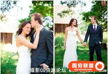 Posing and Lighting a Bride & Groom by Bambi Cantrell