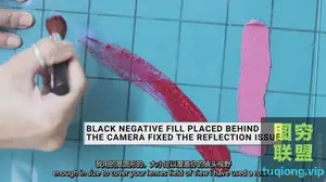 产品摄影 – 拍摄口红唇膏色彩样本及造型布光教程-中英字幕