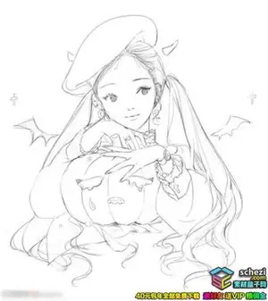 DADACHYO韩国画师美女CG绘画视频教程-2