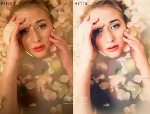 [人像写真-lr预设]时尚闺房私房写真摄影后期Lightroom预设 附RAW原片