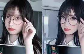 AI智能照片一键转漫画的神器