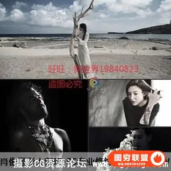 肖像摄影大师班-PS专业修饰技术调色附带RAW素材和效果图